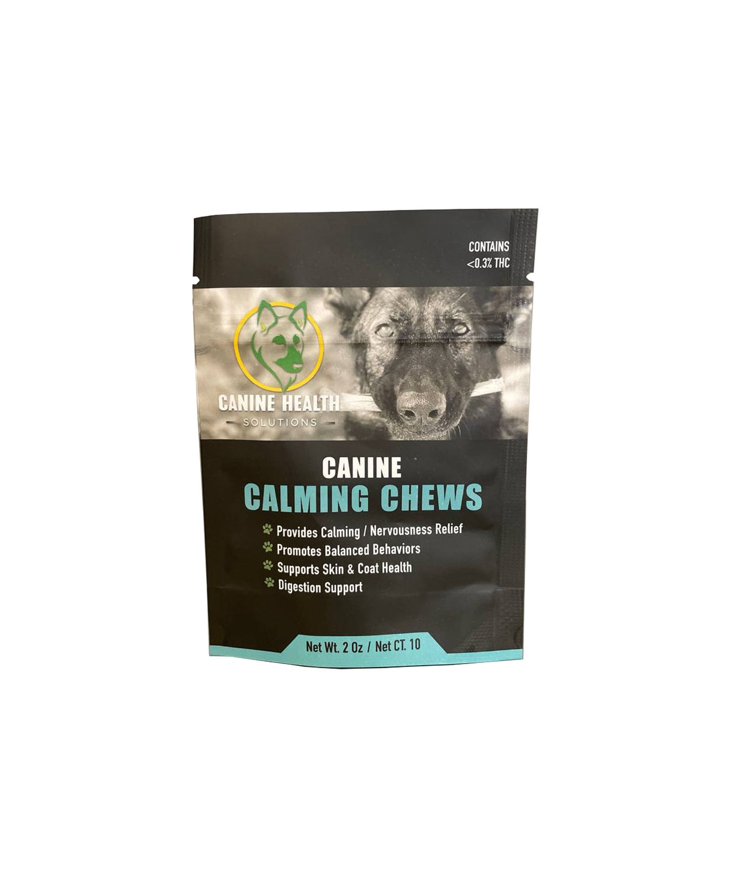 CANINE CALMING CHEWS (10 Chews, 60 Chews)