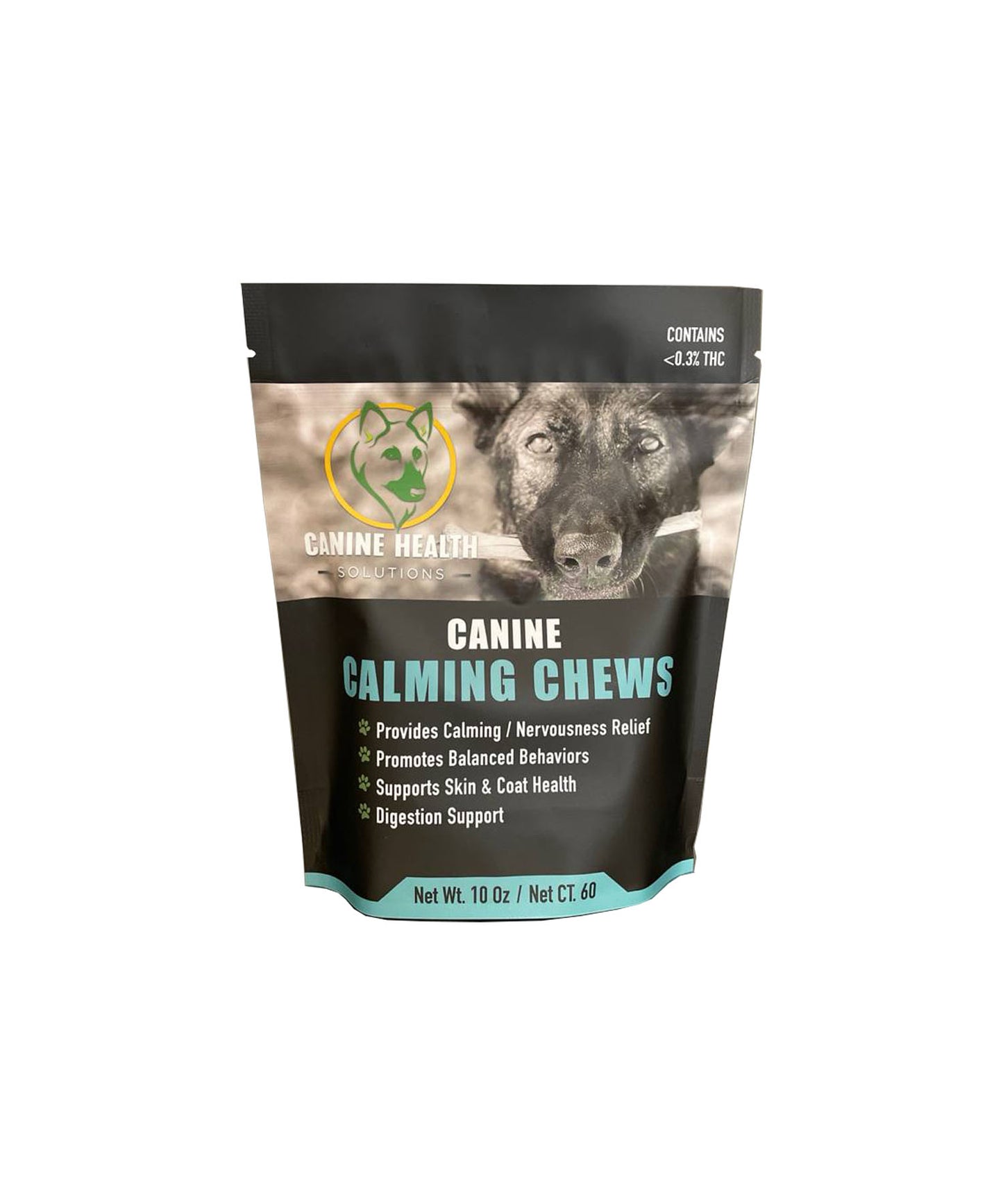 CANINE CALMING CHEWS (10 Chews, 60 Chews)