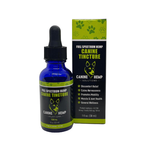 CANINE FULL SPECTRUM HEMP TINCTURE 1500MG