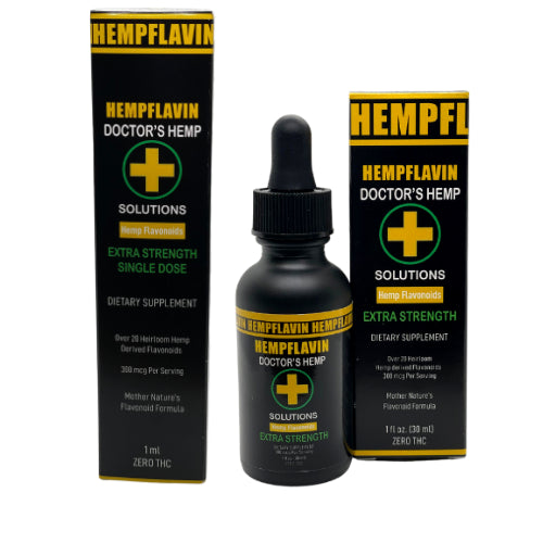 HEMPFLAVIN EXTRA STRENGTH TINCTURE 300mcg