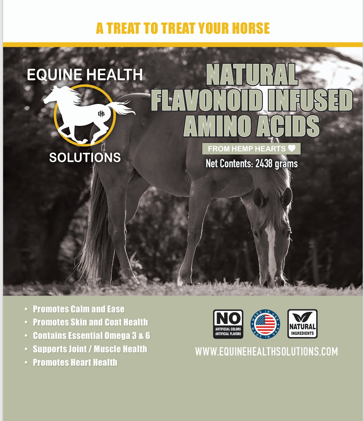 FLAVONOID INFUSED AMINO ACIDS
