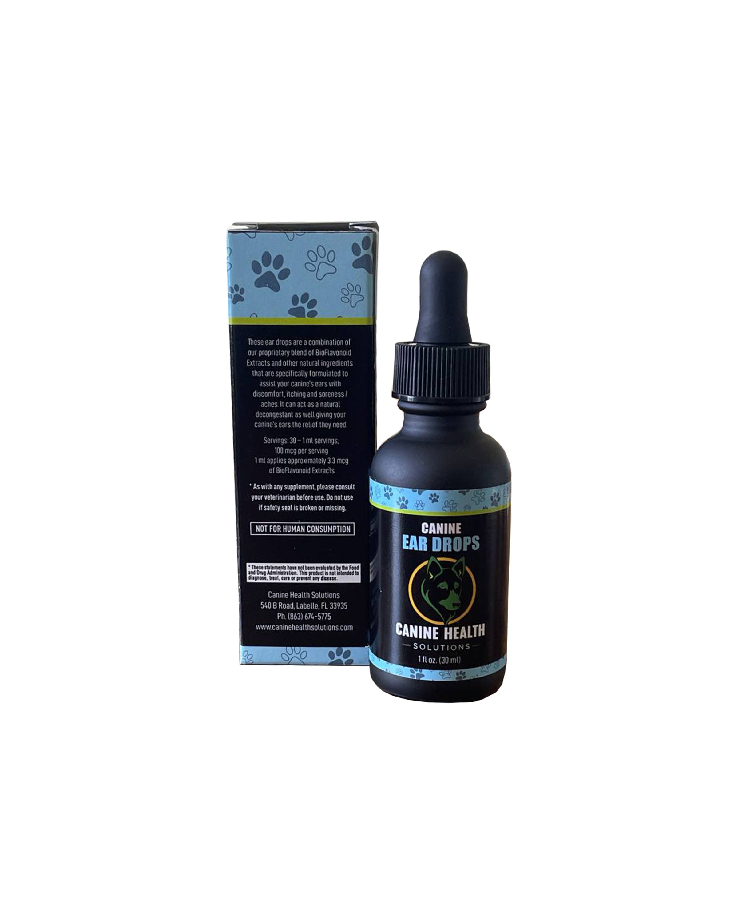 CANINE EAR DROPS 100MCG Natures Health Solutions